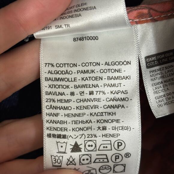 GANNI x Levi’s Double-Breasted Oversized Denim Jacket - Size S - Picture 9 of 11